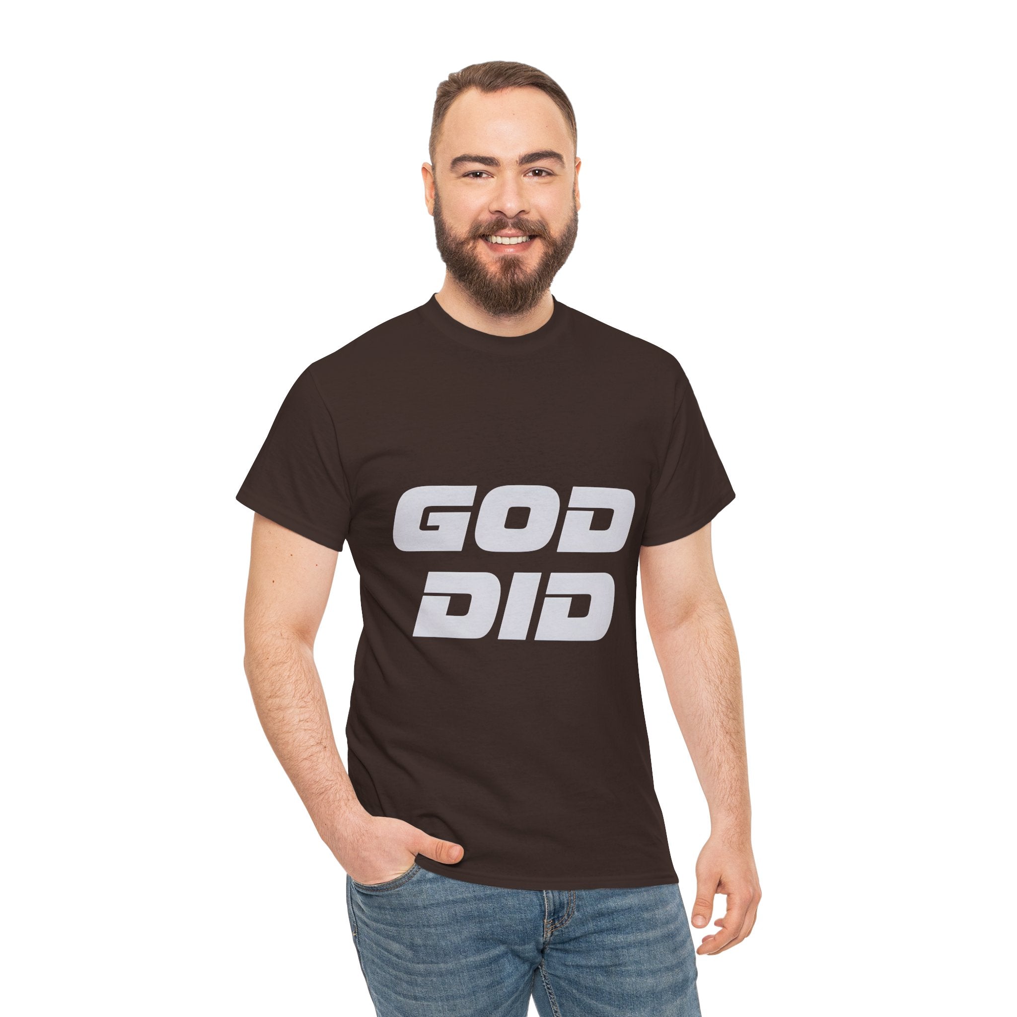 God Did | Unisex Heavy Cotton Tee