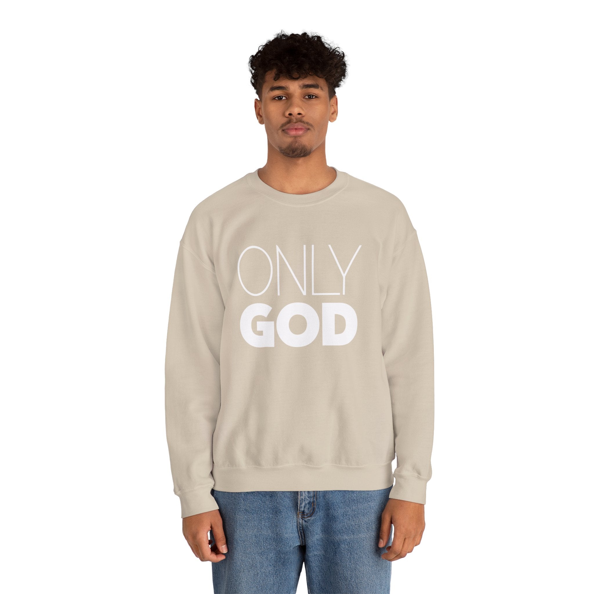 Only God | Unisex Heavy Blend™ Crewneck Sweatshirt