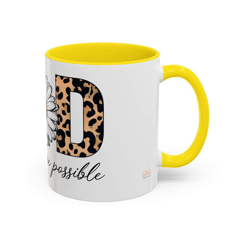 God all things are possible | Coffee Mug