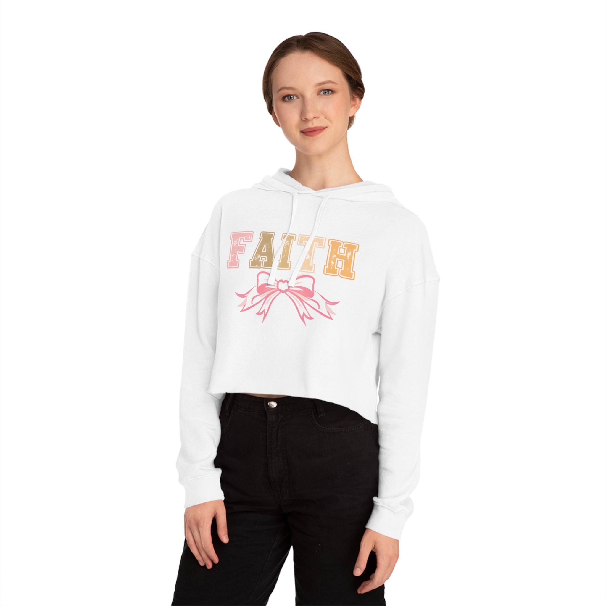 Faith | Women's Cropped Hoodie