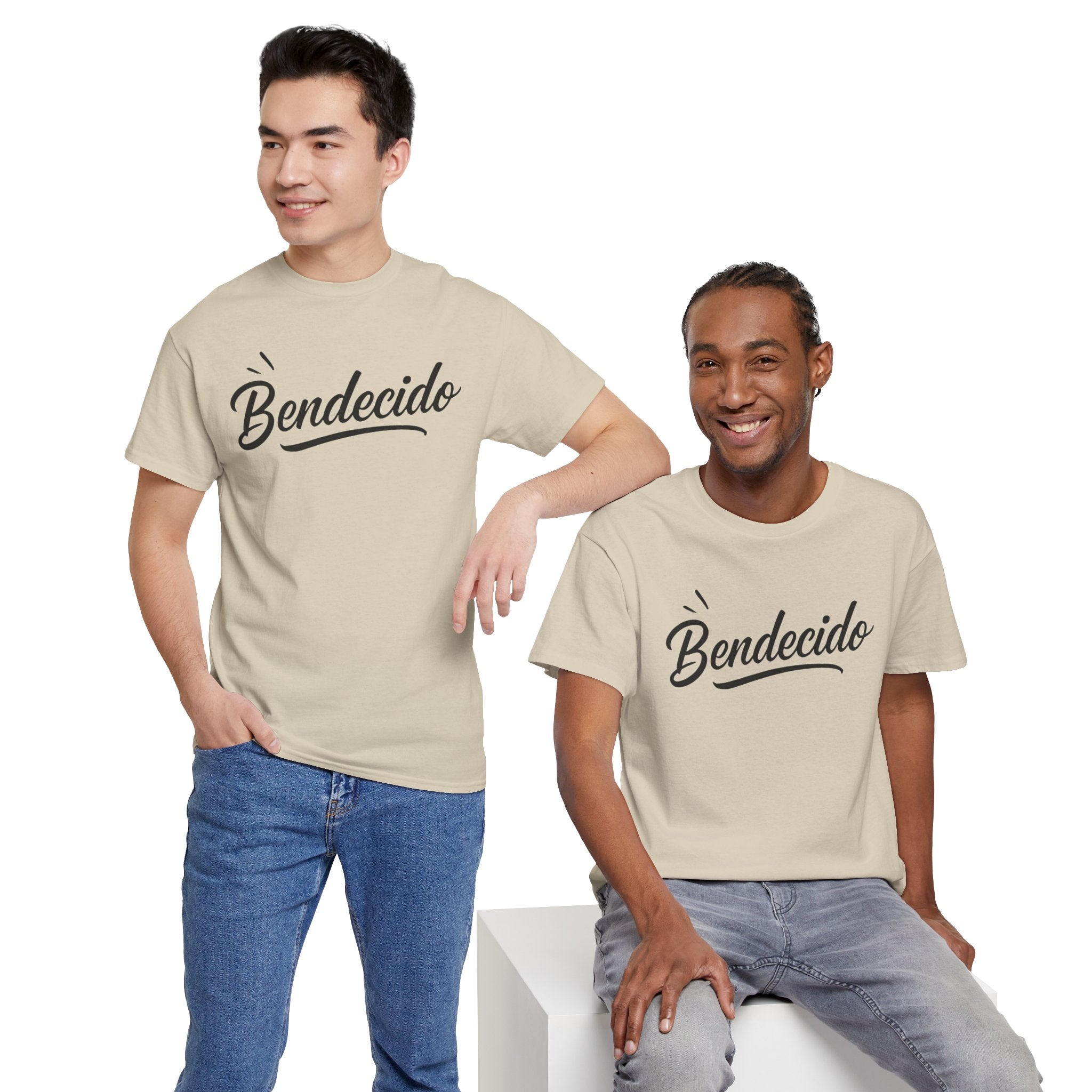 Bendecido (Blessed masculine) | Unisex Heavy Cotton Tee