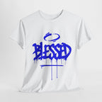 Blessed | Unisex Graffiti Style Heavy Cotton Tee