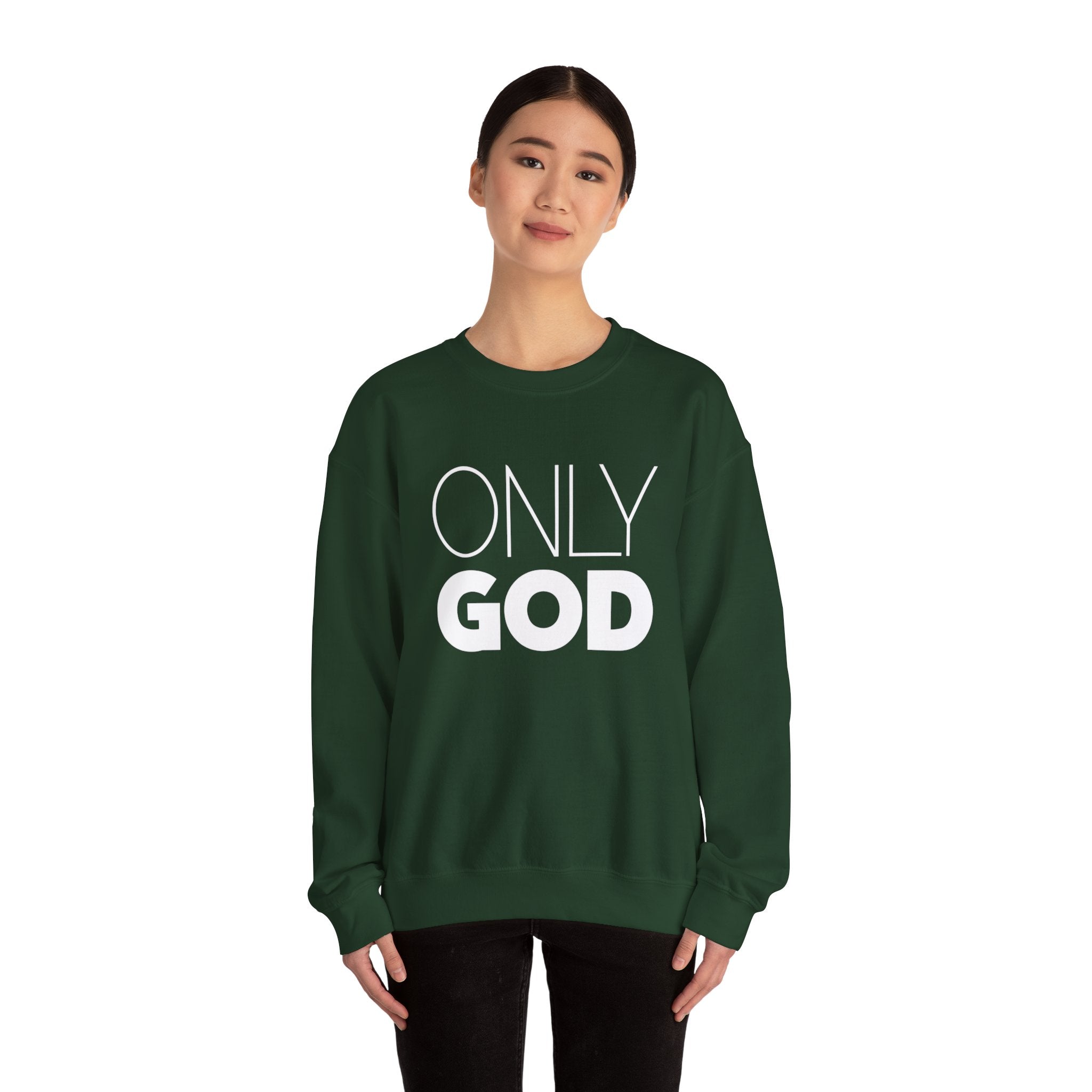 Only God | Unisex Heavy Blend™ Crewneck Sweatshirt