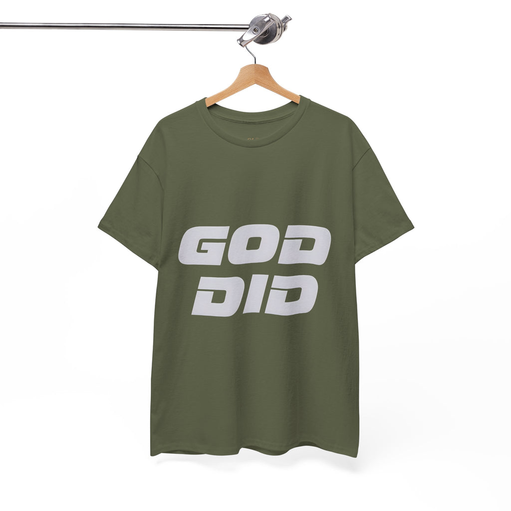 God Did | Unisex Heavy Cotton Tee