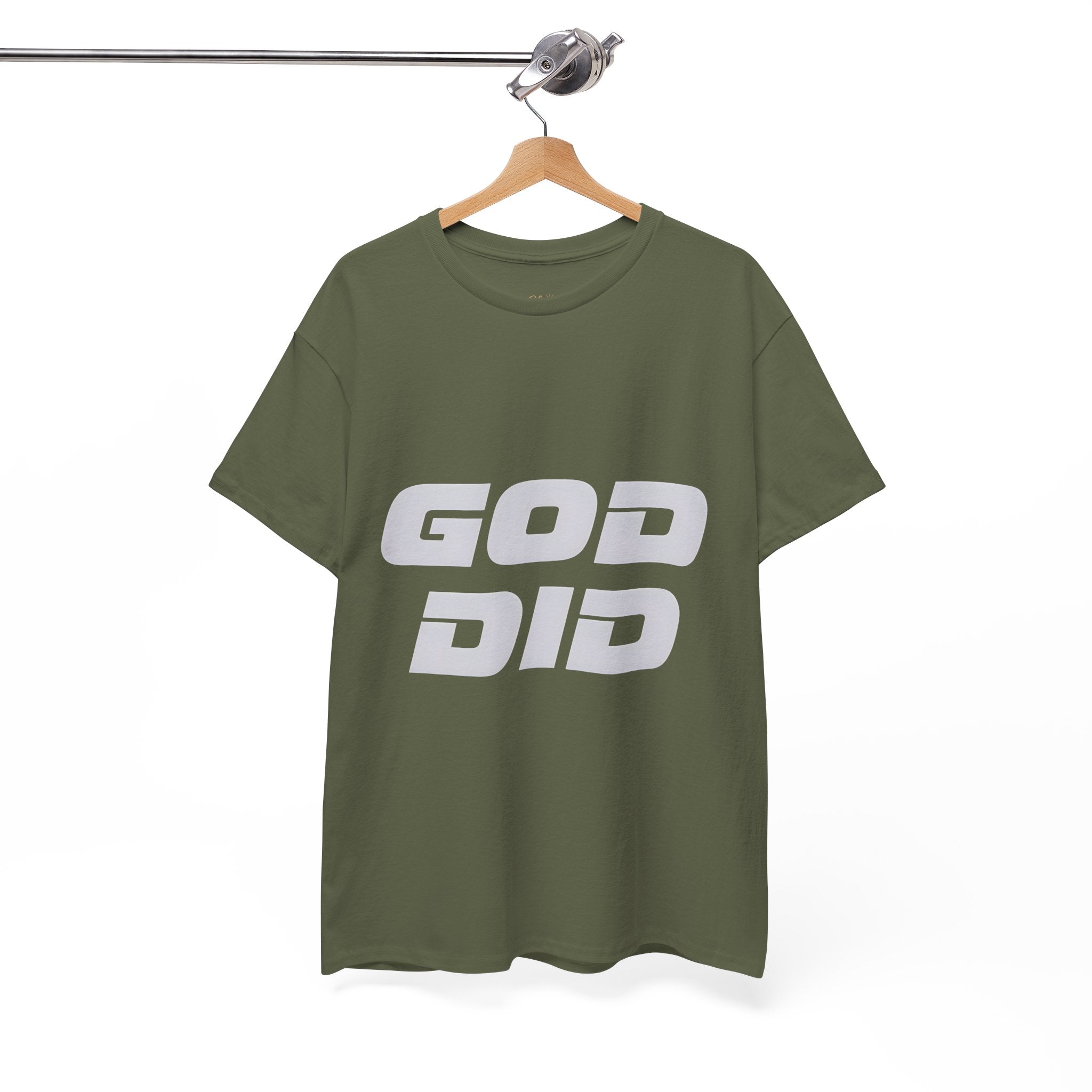 God Did | Unisex Heavy Cotton Tee