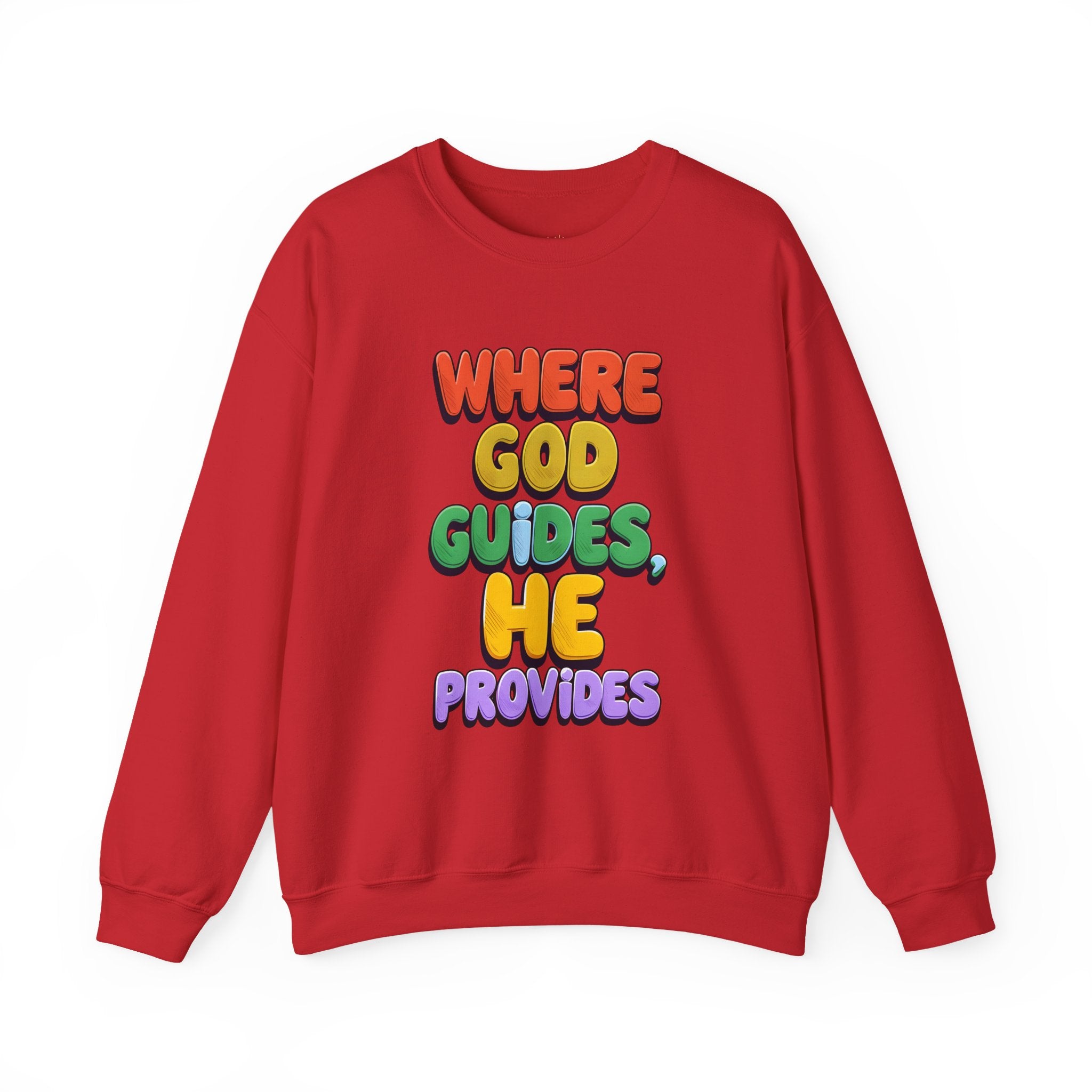 Where God Guides | Unisex Crewneck Sweatshirt
