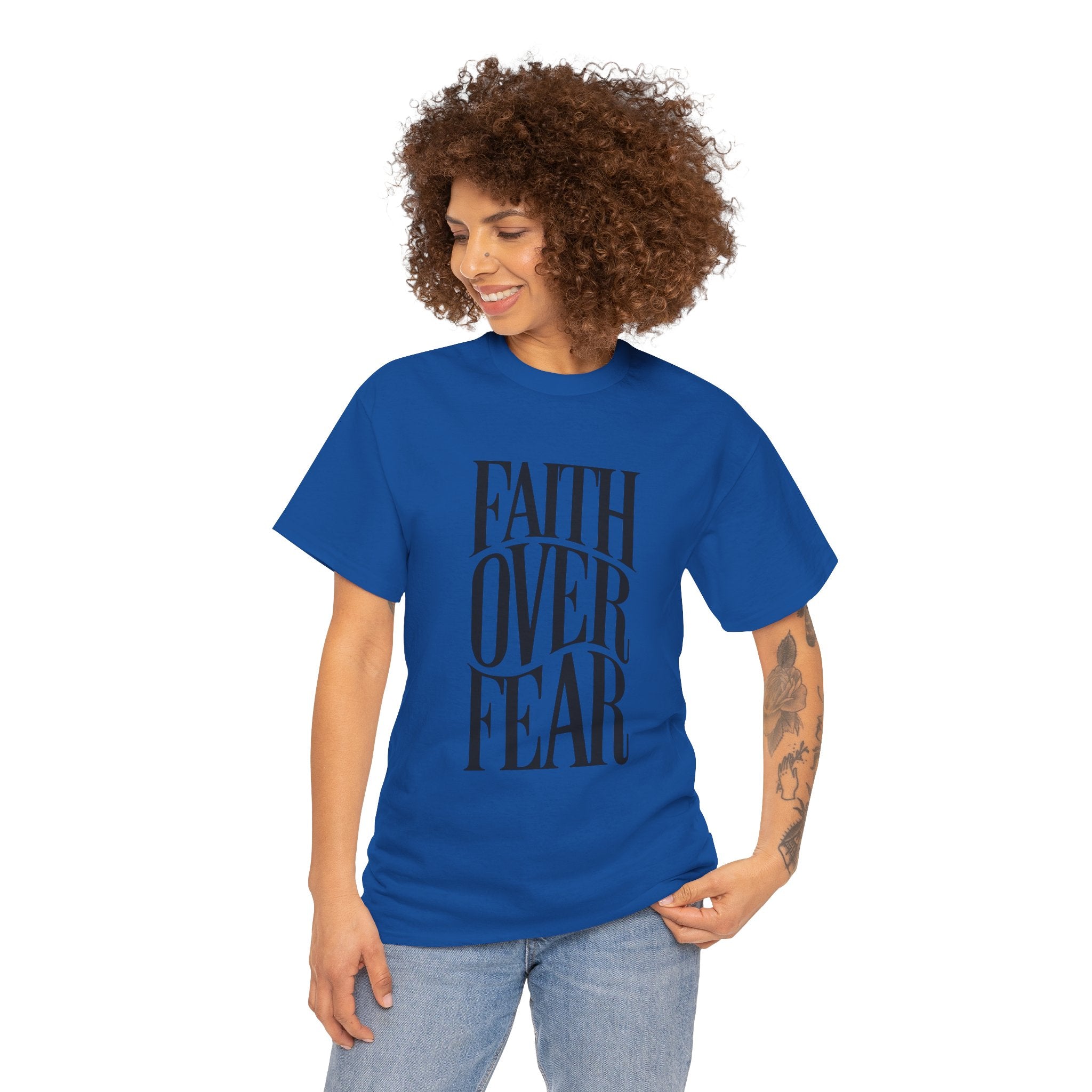 Faith Over Fear | Unisex Cotton Tee
