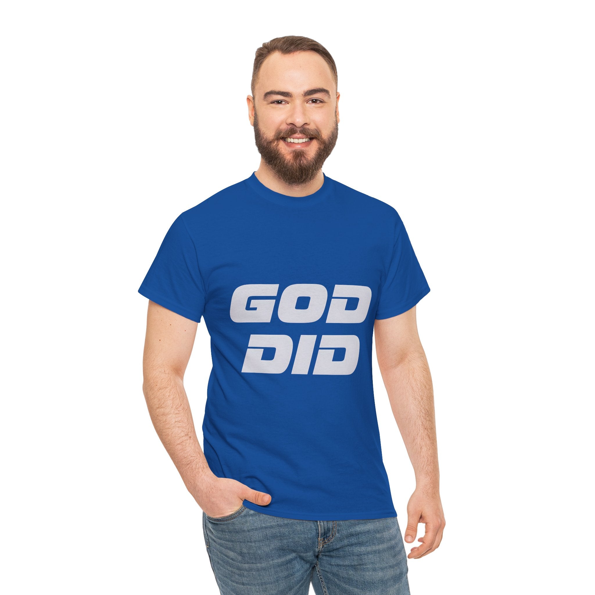 God Did | Unisex Heavy Cotton Tee