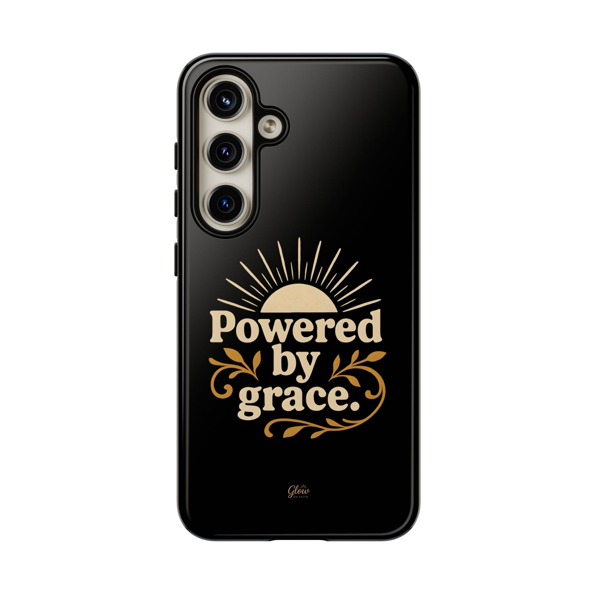 Powered by Grace | Phone Case