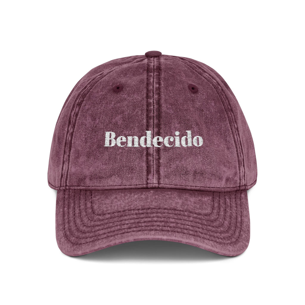 Bendecido (Blessed masculine) | Vintage Cap (Embroidery)