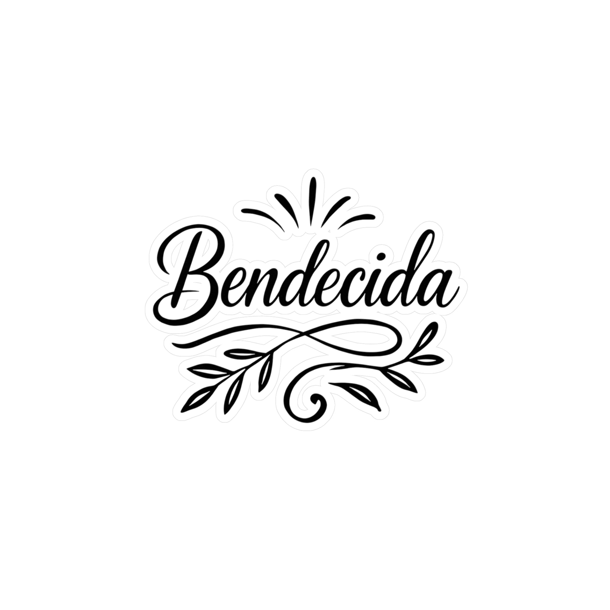 Bendecida | Kiss-Cut Vinyl Sticker