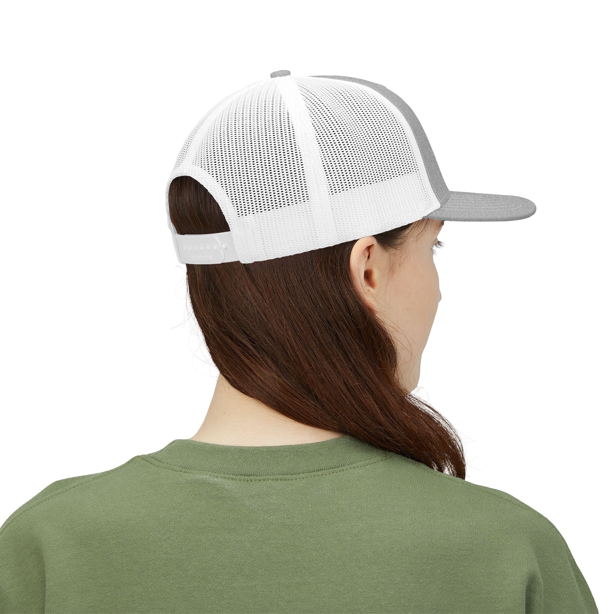 Con Dios | Embroidered Snapback Trucker Cap