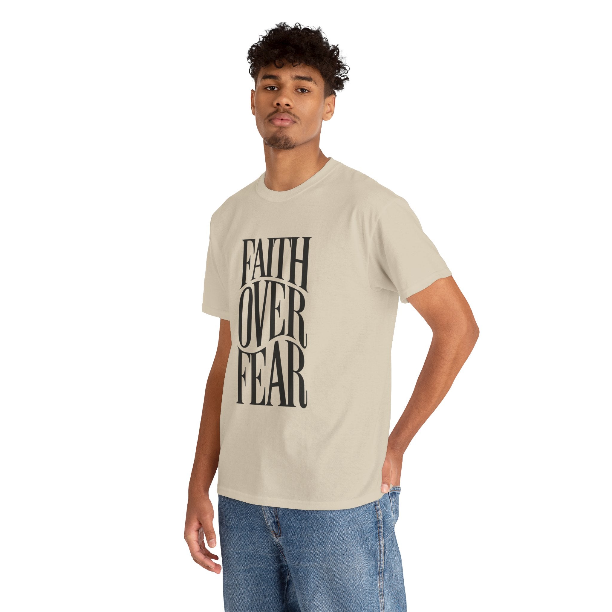 Faith Over Fear | Unisex Cotton Tee