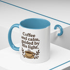 Coffee and calm, guided by His light. | Coffee Mug