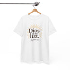Dios es mi luz. — Salmos 27:1 | Unisex Cotton Tee