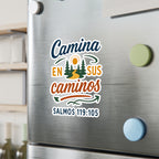 Camina en sus caminos | Kiss-Cut Sticker