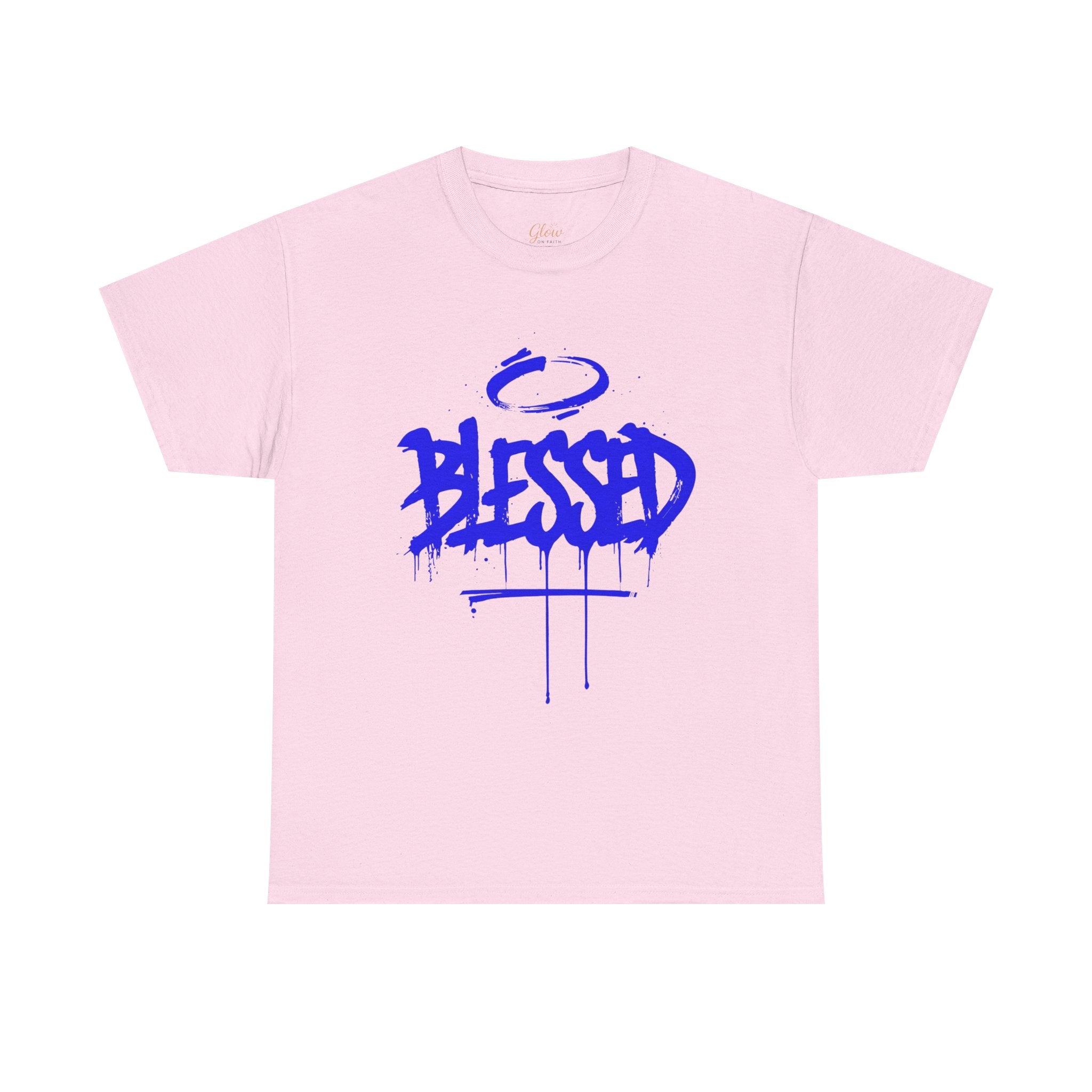Blessed | Unisex Graffiti Style Heavy Cotton Tee