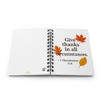 Give Thanks | Fall Spiral Journal