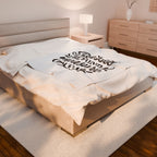 Blessed Beyond Measure | Cozy Velveteen Plush Blanket