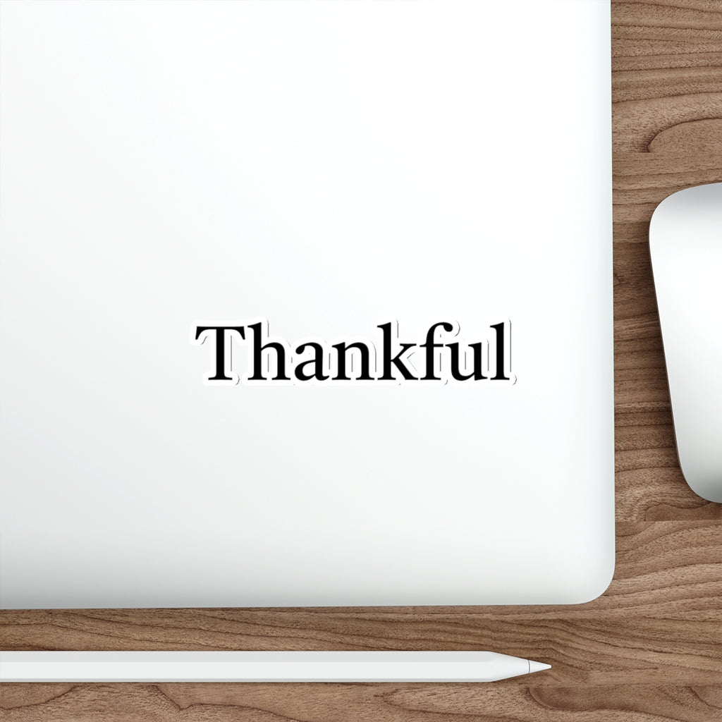 Thankful Die-Cut Stickers
