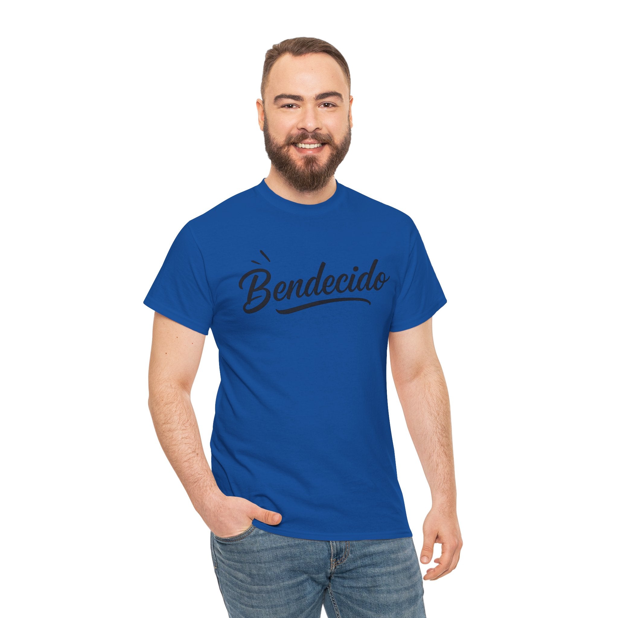 Bendecido (Blessed masculine) | Unisex Heavy Cotton Tee