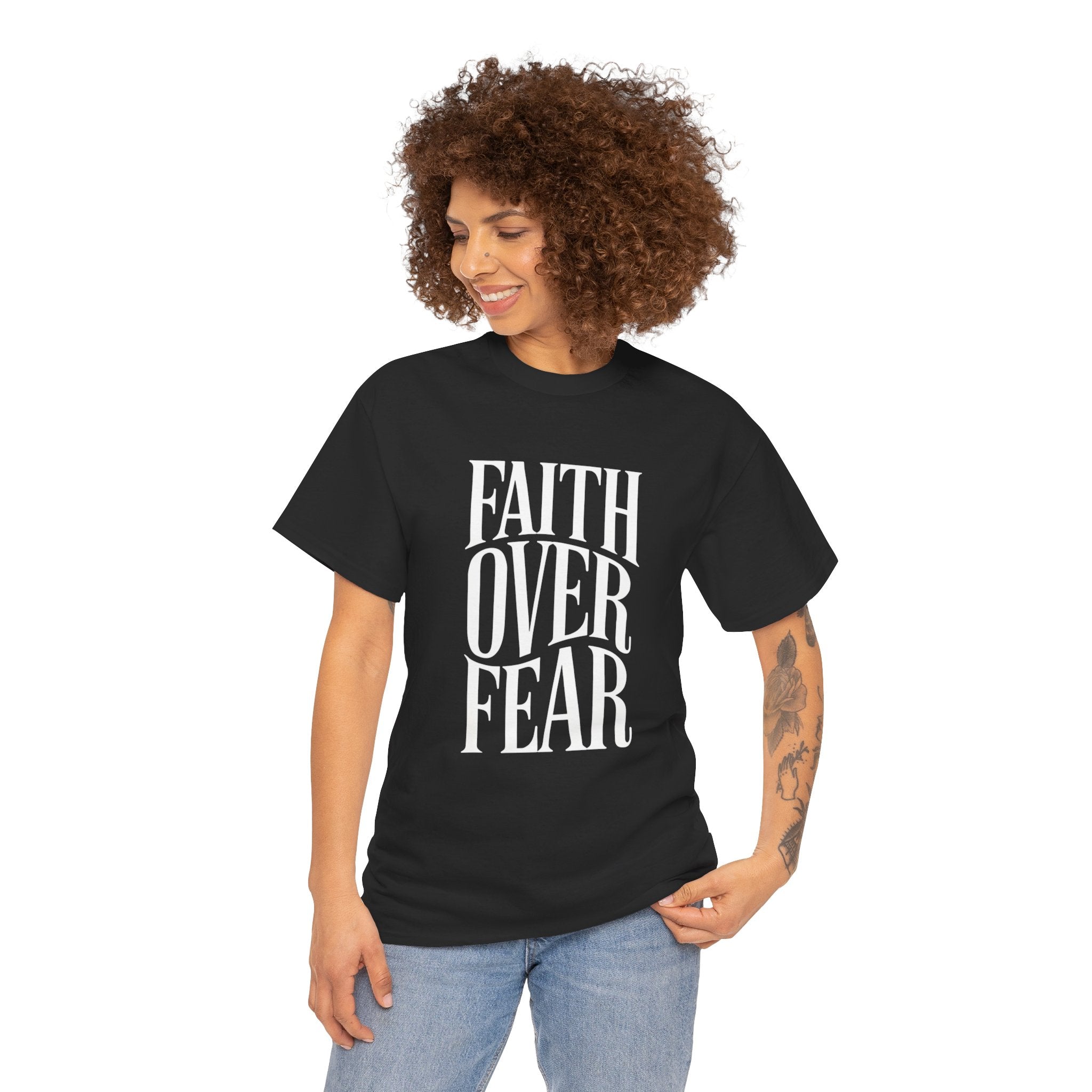 Faith Over Fear | Unisex Cotton Tee