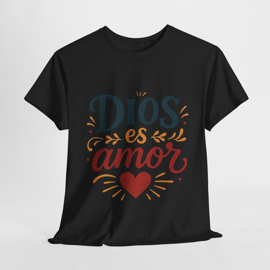 Dios es amor/God is Love | Unisex Heavy Cotton Tee
