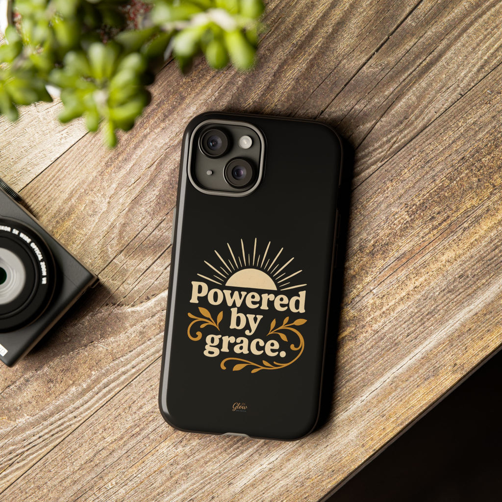 Powered by Grace | Phone Case