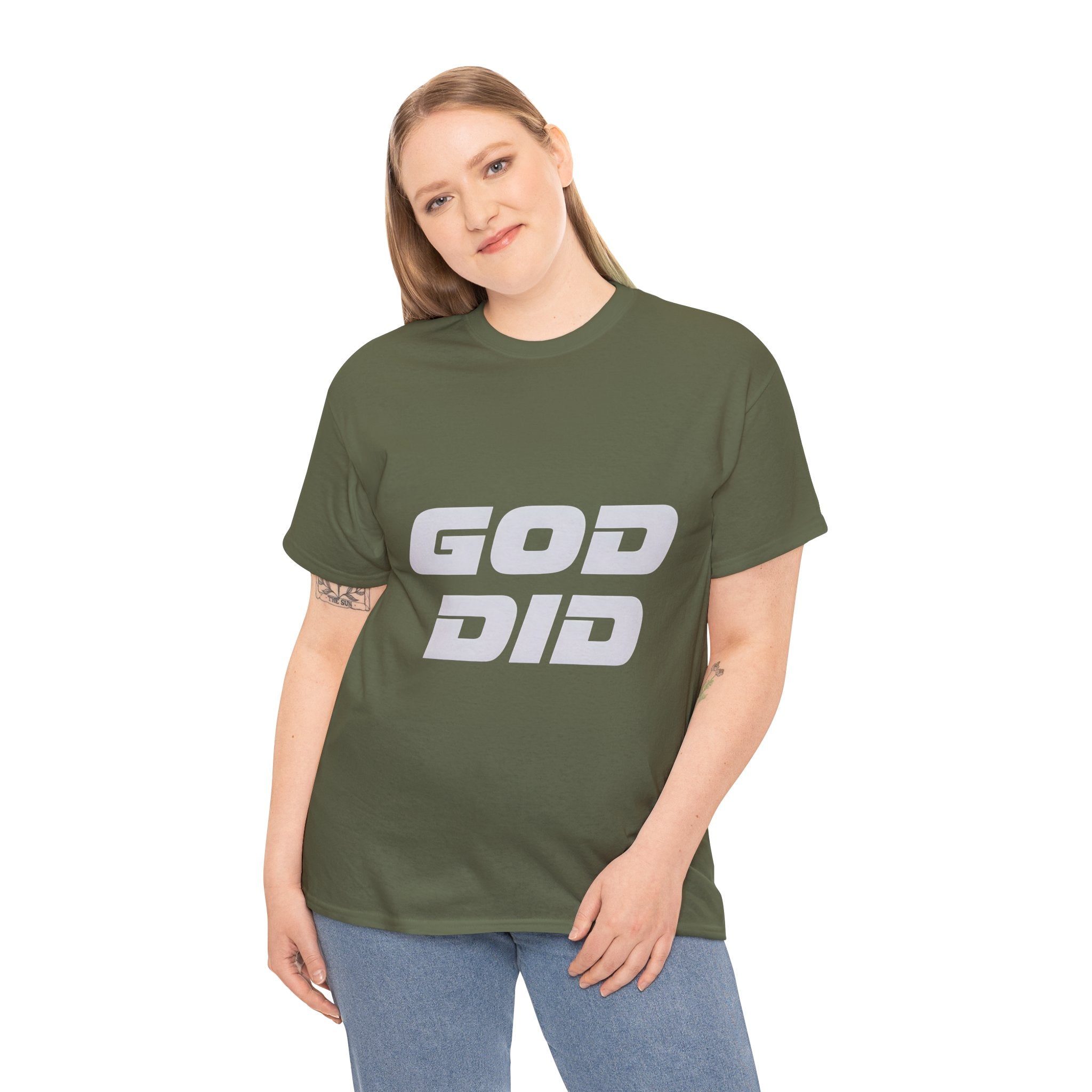 God Did | Unisex Heavy Cotton Tee
