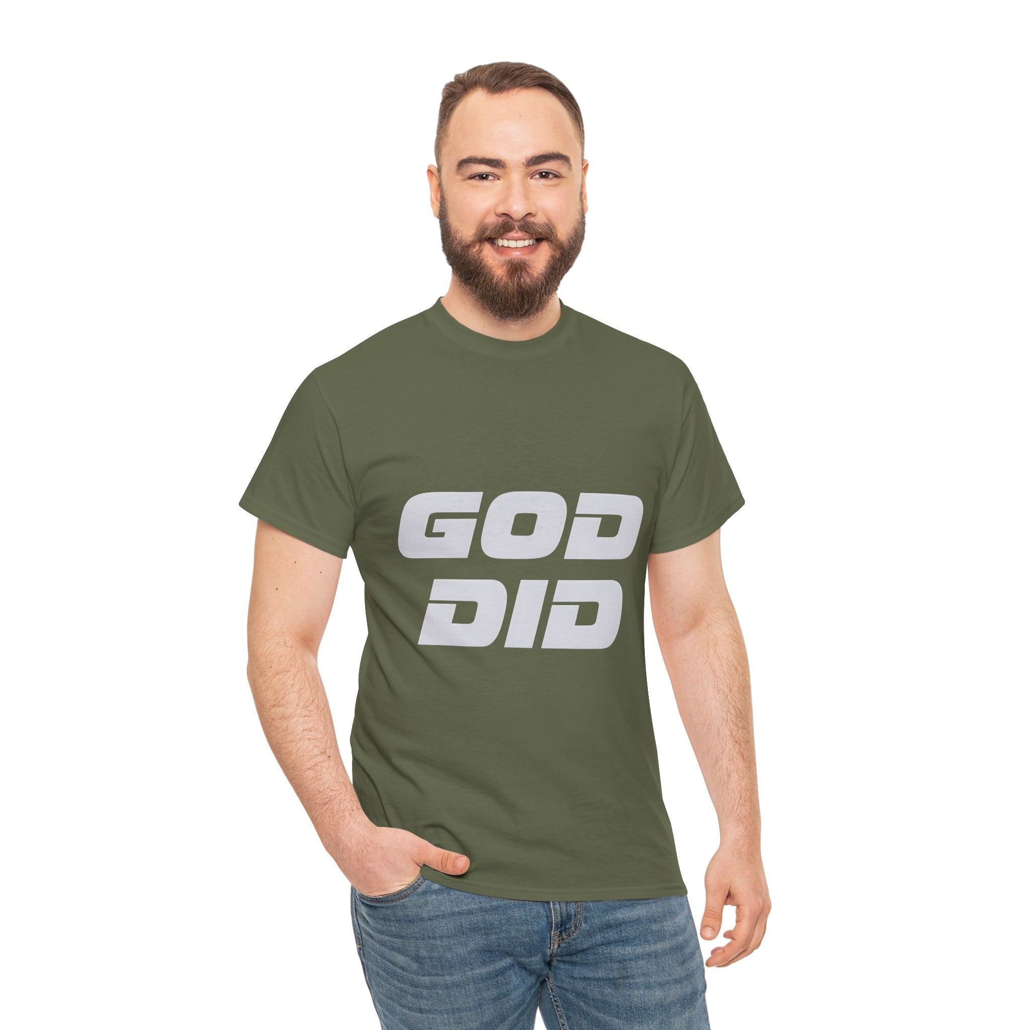 God Did | Unisex Heavy Cotton Tee