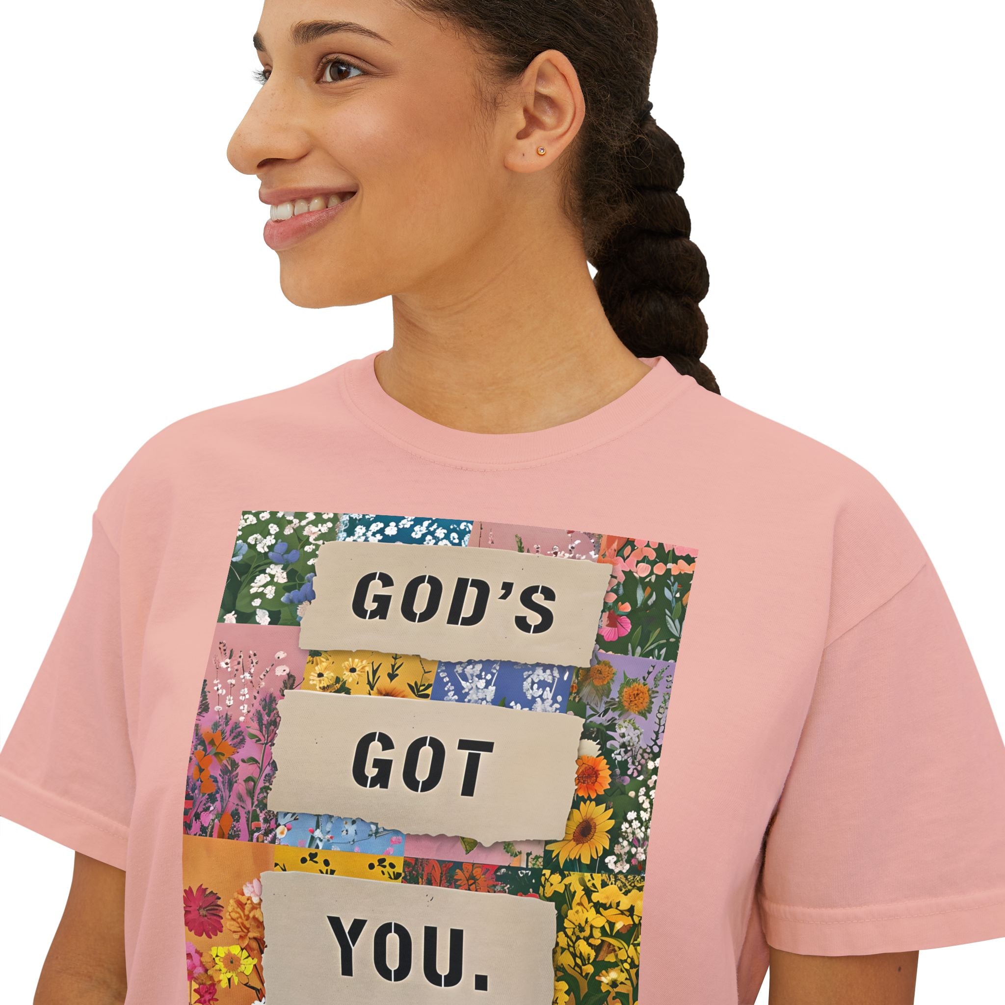 God's Got You | Women's Boxy Tee