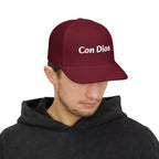 Con Dios | Embroidered Snapback Trucker Cap
