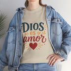 Dios es amor/God is Love | Unisex Heavy Cotton Tee