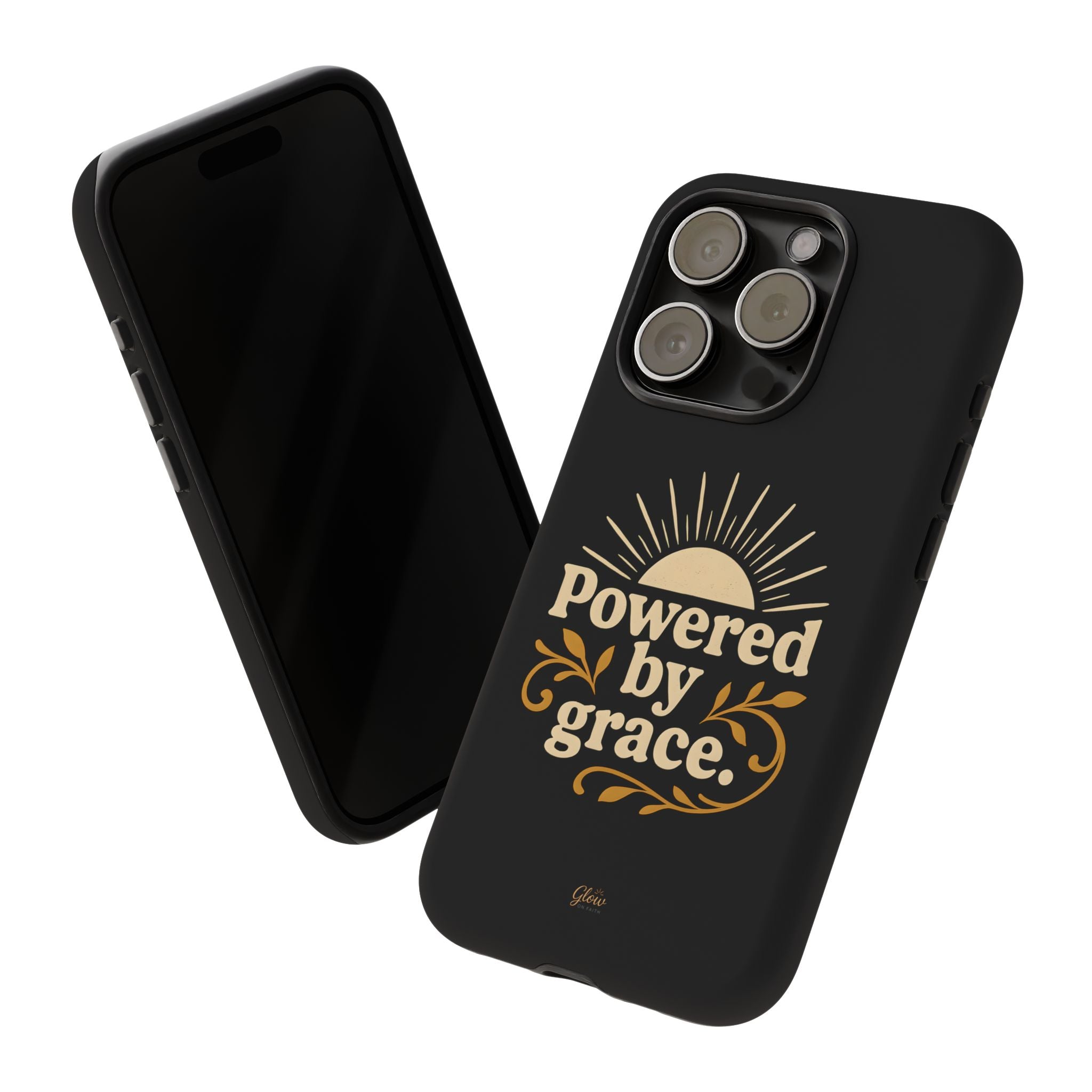 Powered by Grace | Phone Case