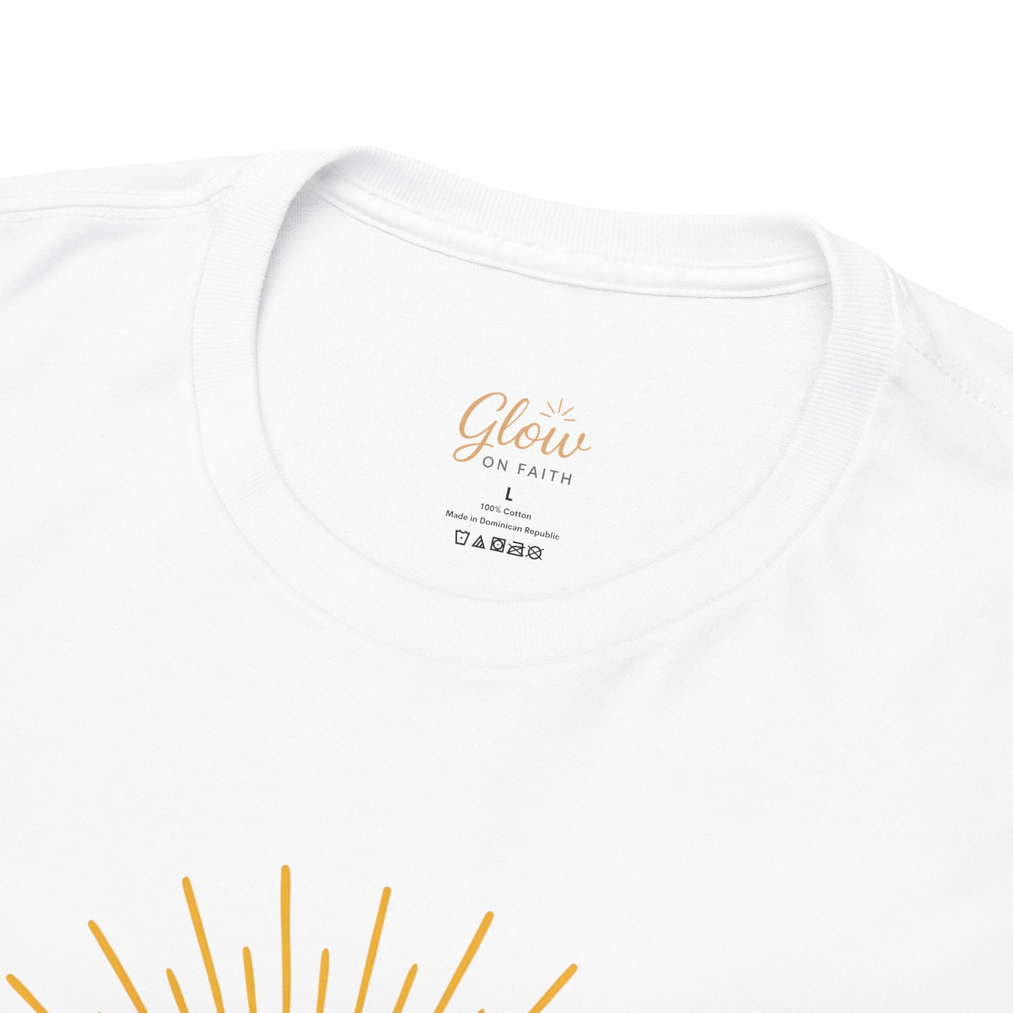 Dios es mi luz. — Salmos 27:1 | Unisex Cotton Tee
