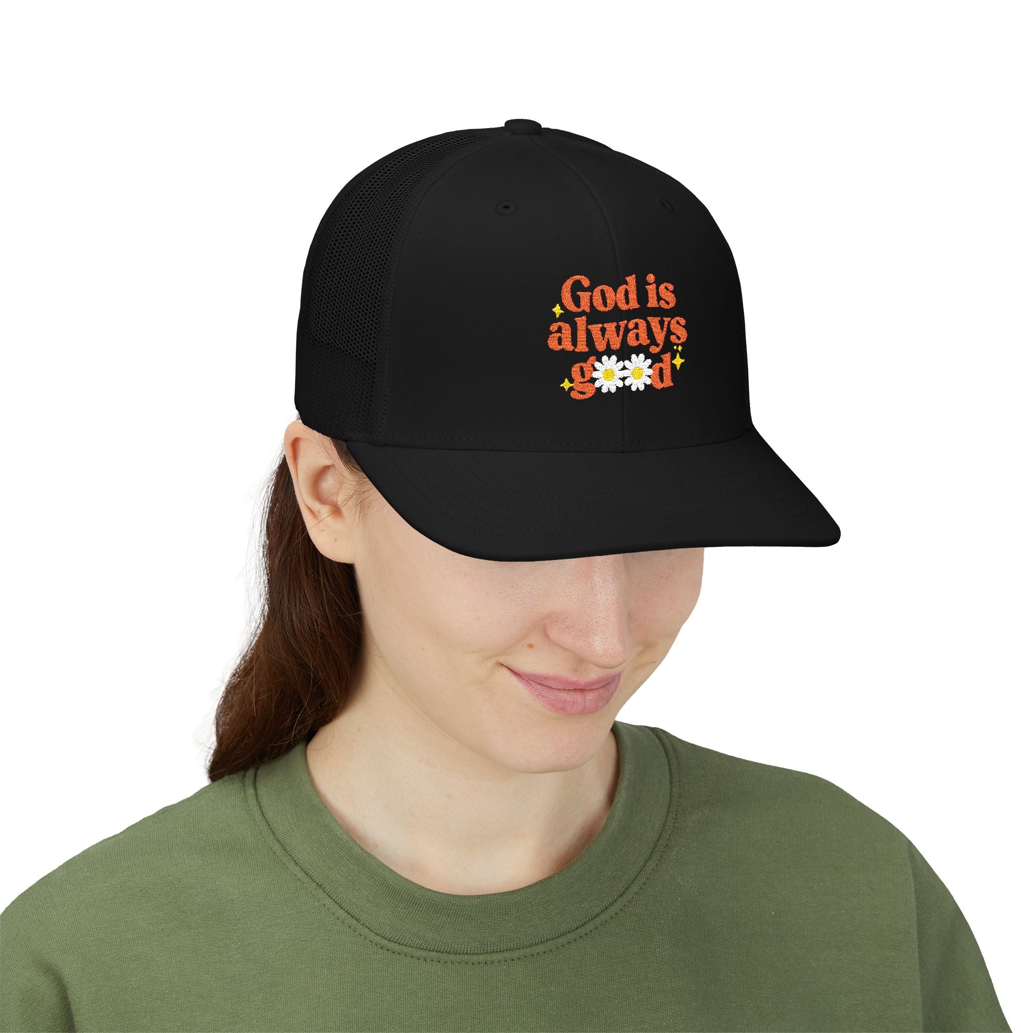 God is Always Good | Embroidered Snapback Hat