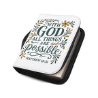 With God all things are possible. – Matthew 19:26 | Bible Cover