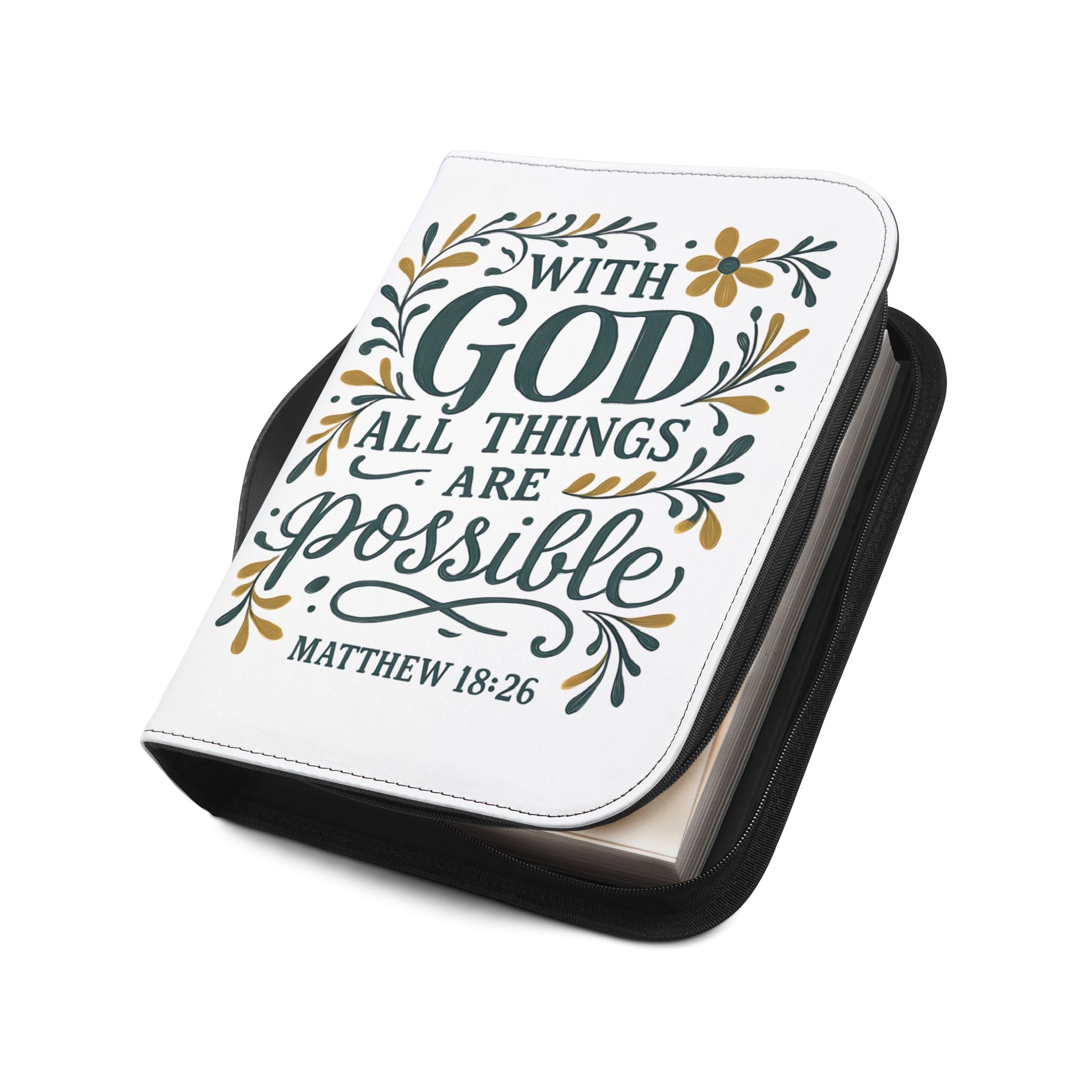 With God all things are possible. – Matthew 19:26 | Bible Cover