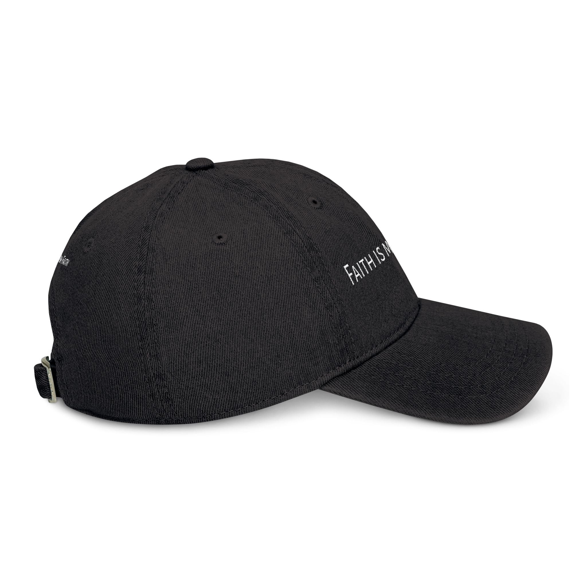 Faith is my crown. | Denim Hat (Embroidery)