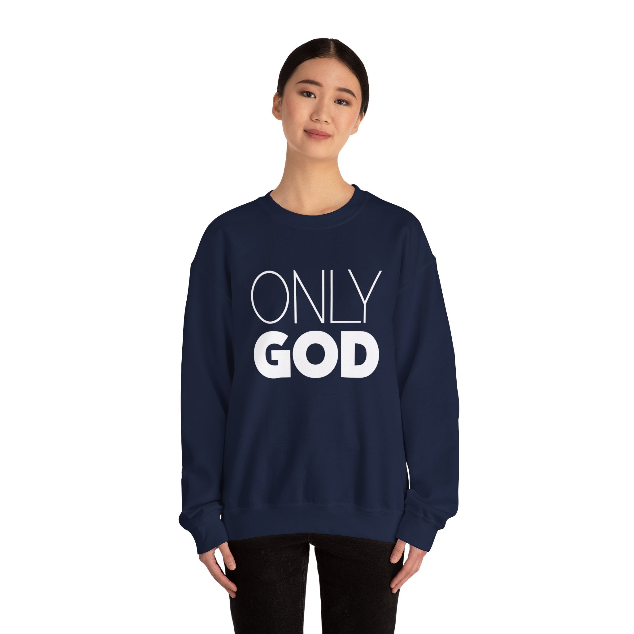 Only God | Unisex Heavy Blend™ Crewneck Sweatshirt
