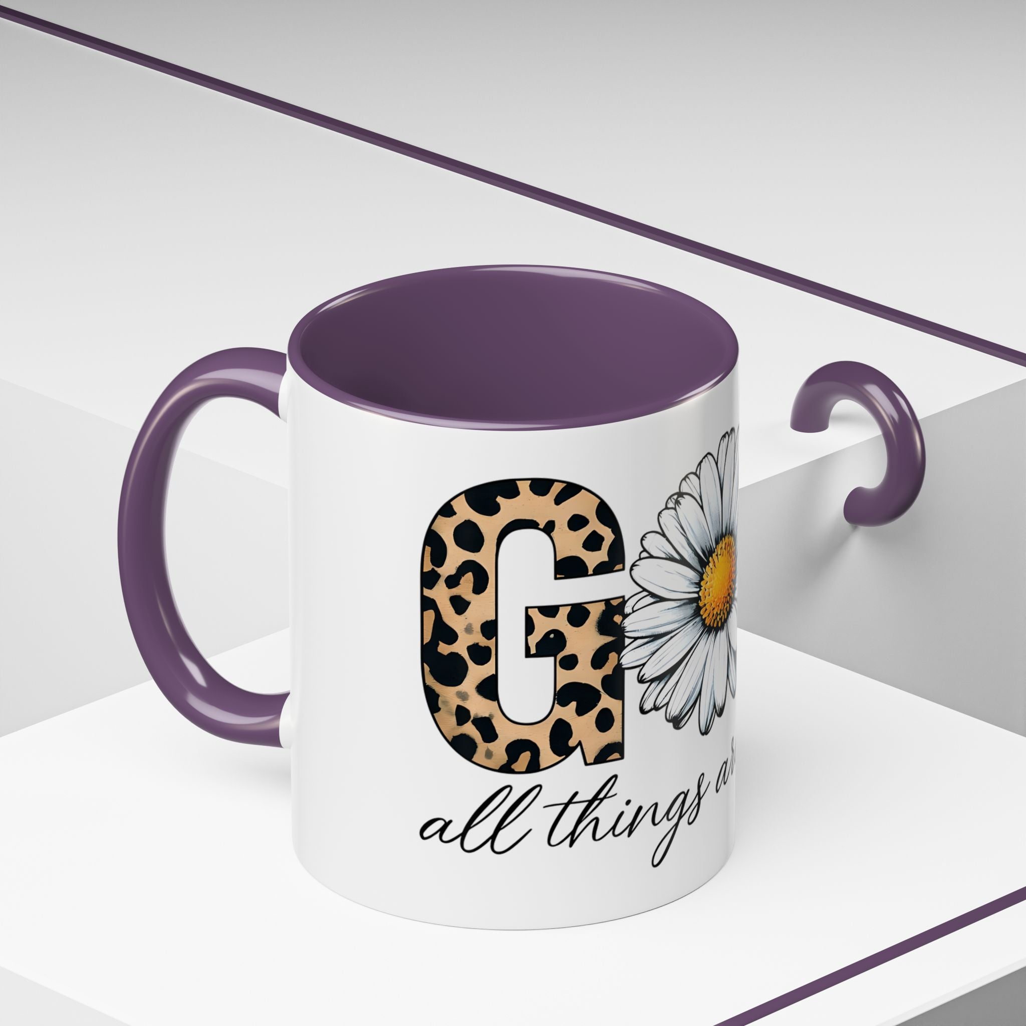 God all things are possible | Coffee Mug