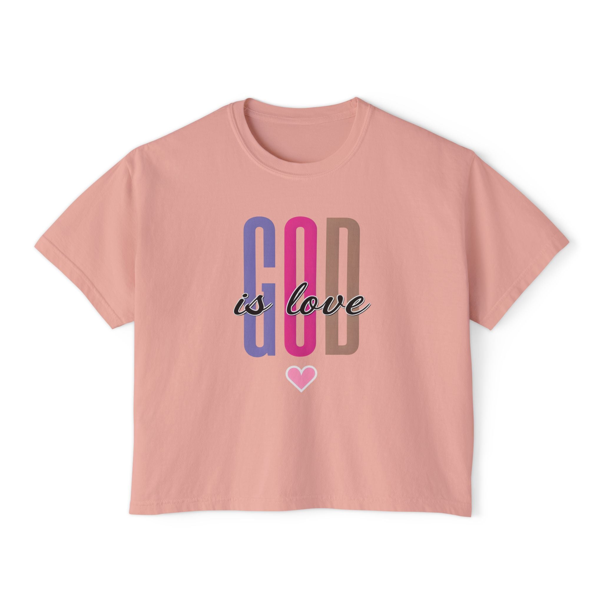 God is Love | Women's Boxy Tee