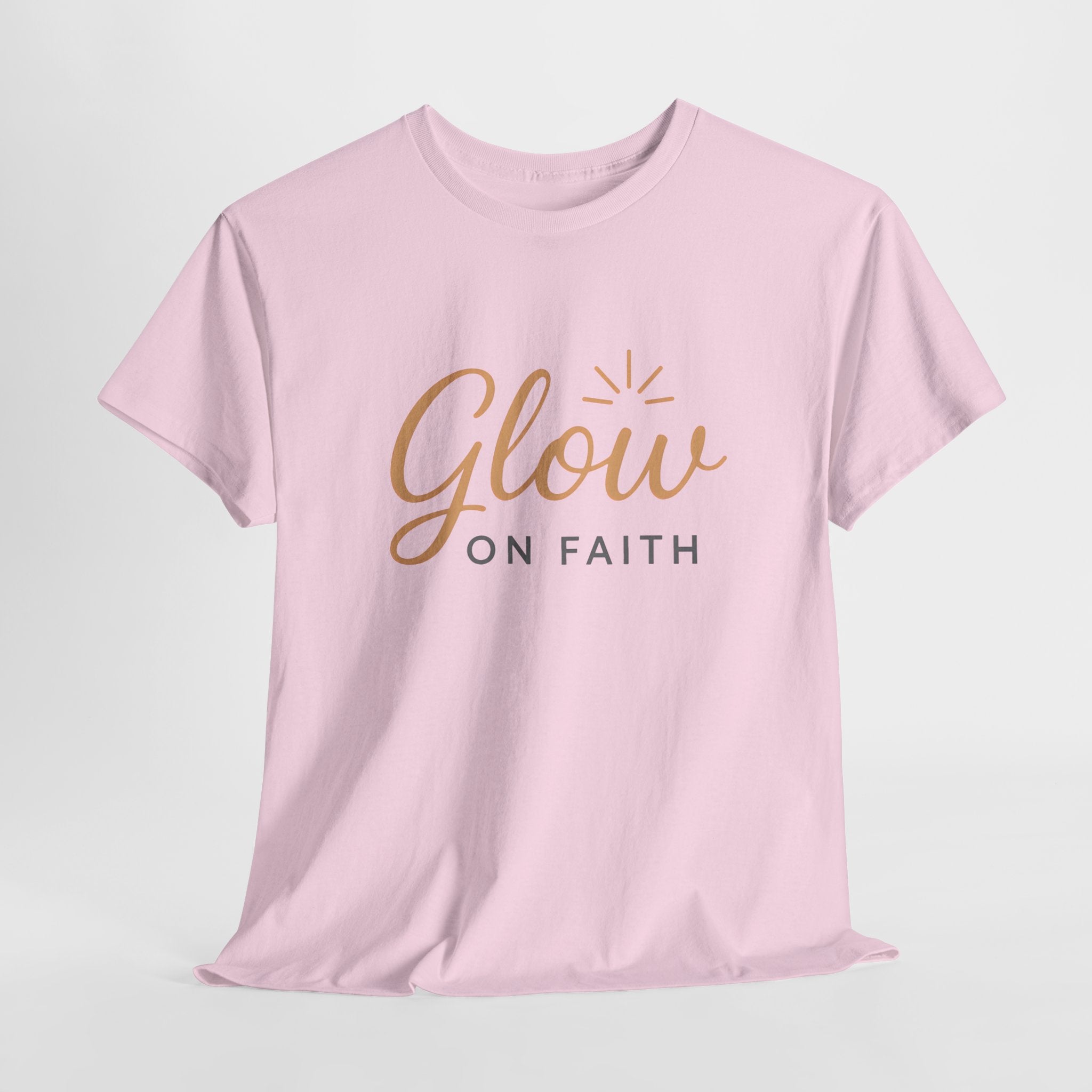 Glow on Faith | Unisex Heavy Cotton Tee