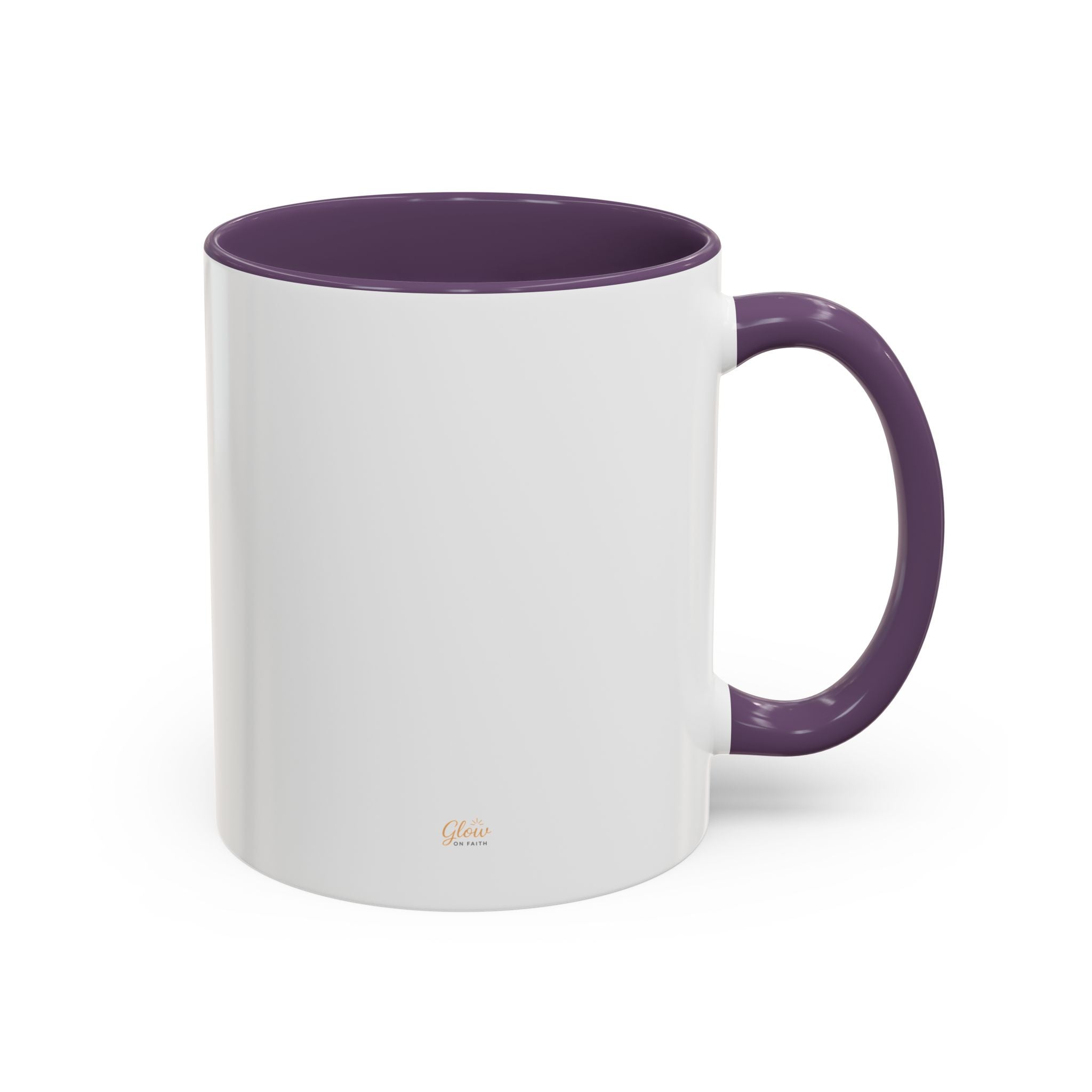 El amor de Dios nunca falla. — 1 Corintios 13:8 | Accent Coffee Mug