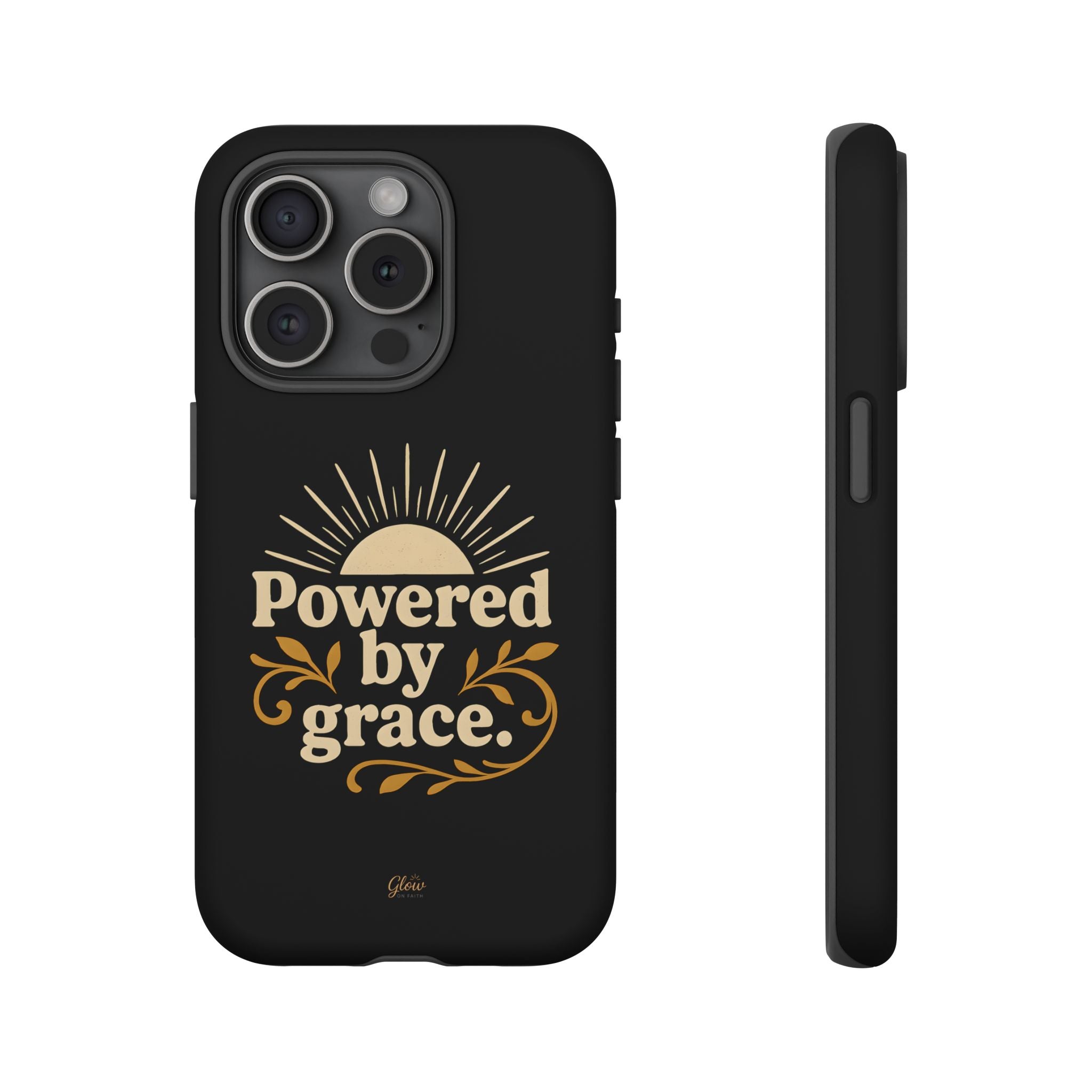 Powered by Grace | Phone Case