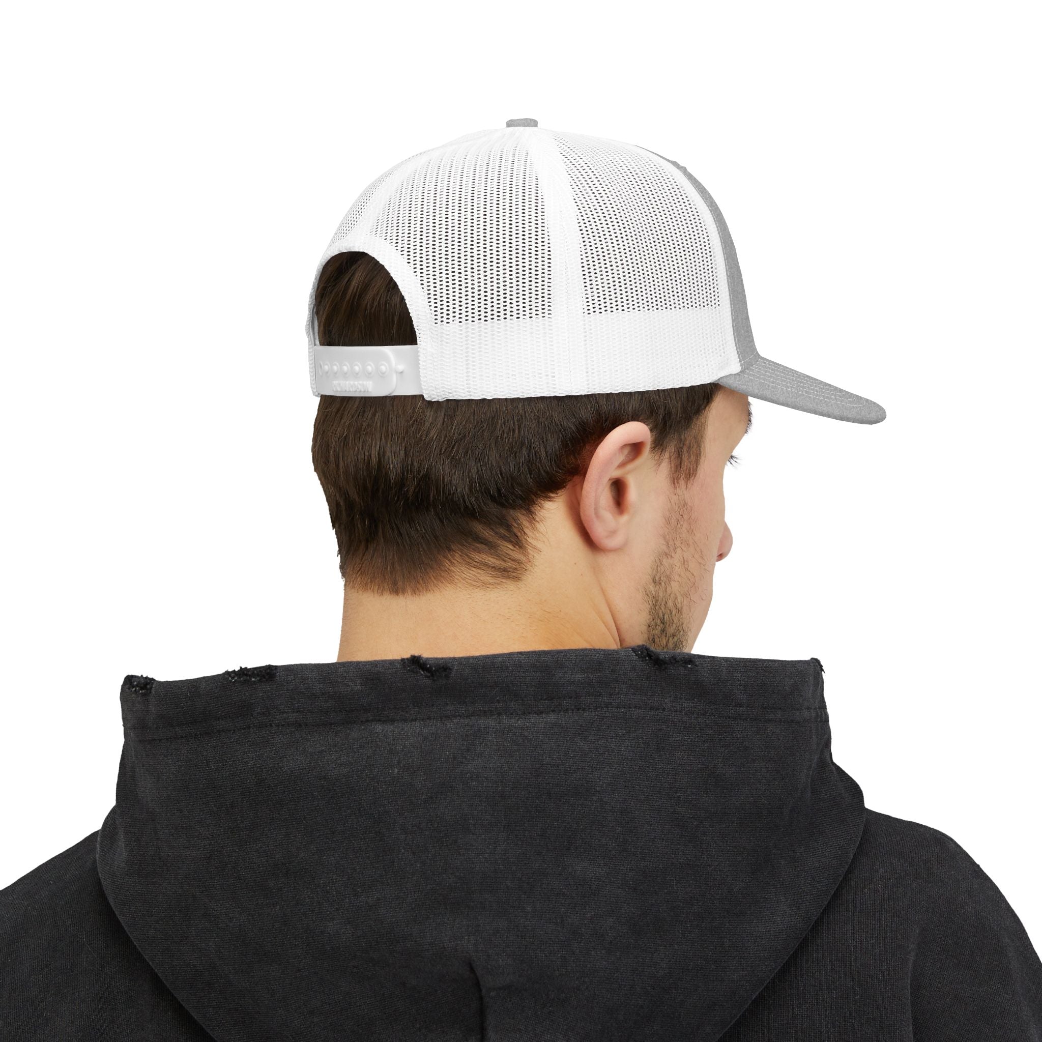 Con Dios | Embroidered Snapback Trucker Cap