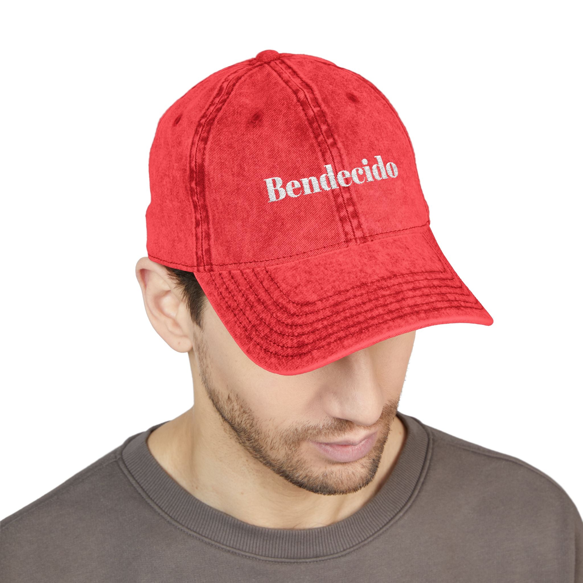 Bendecido (Blessed masculine) | Vintage Cap (Embroidery)