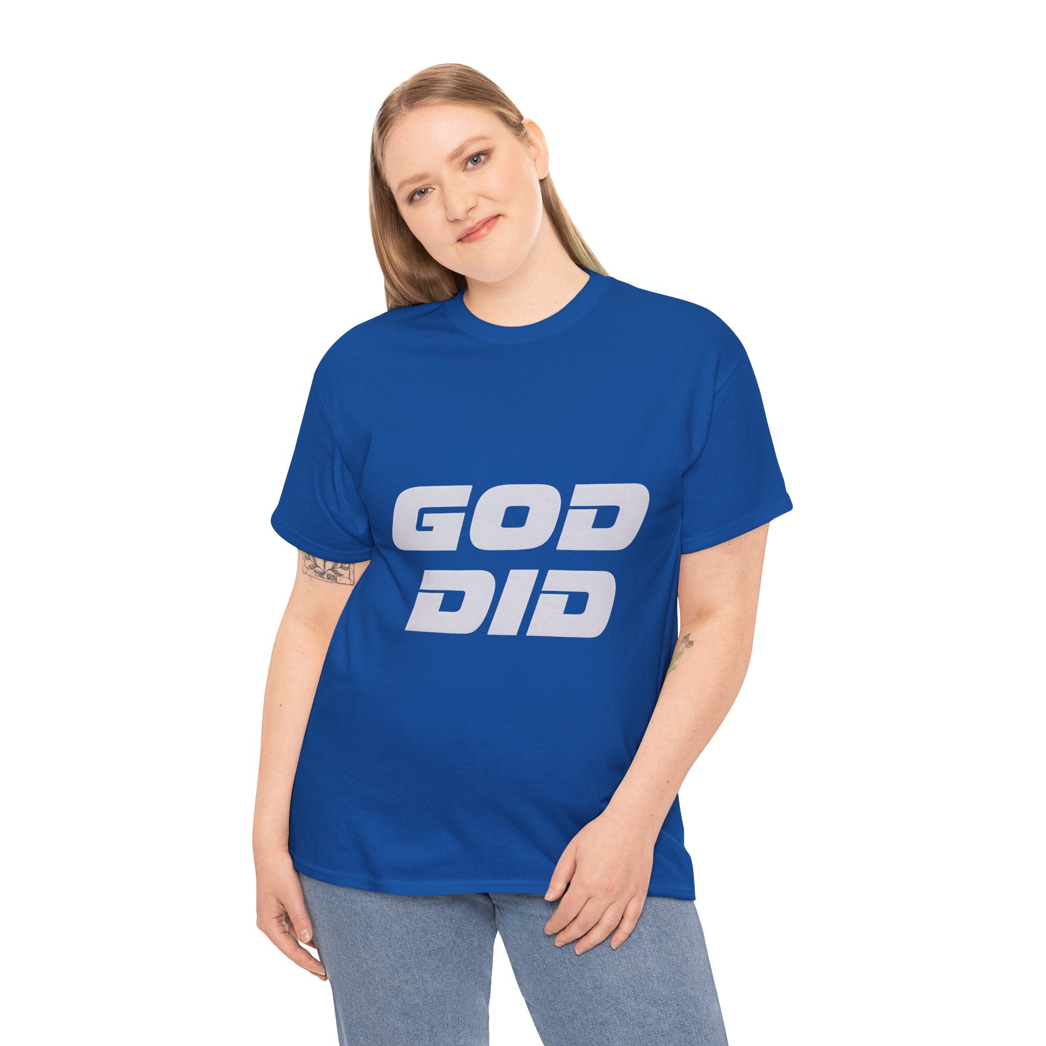 God Did | Unisex Heavy Cotton Tee
