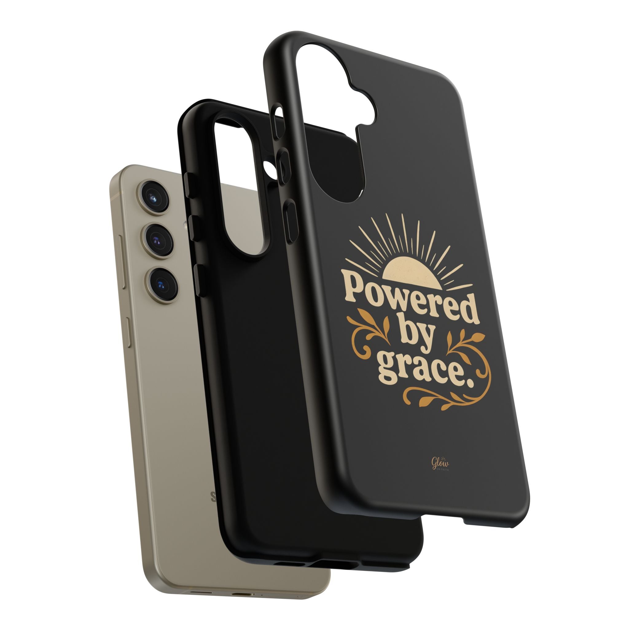 Powered by Grace | Phone Case