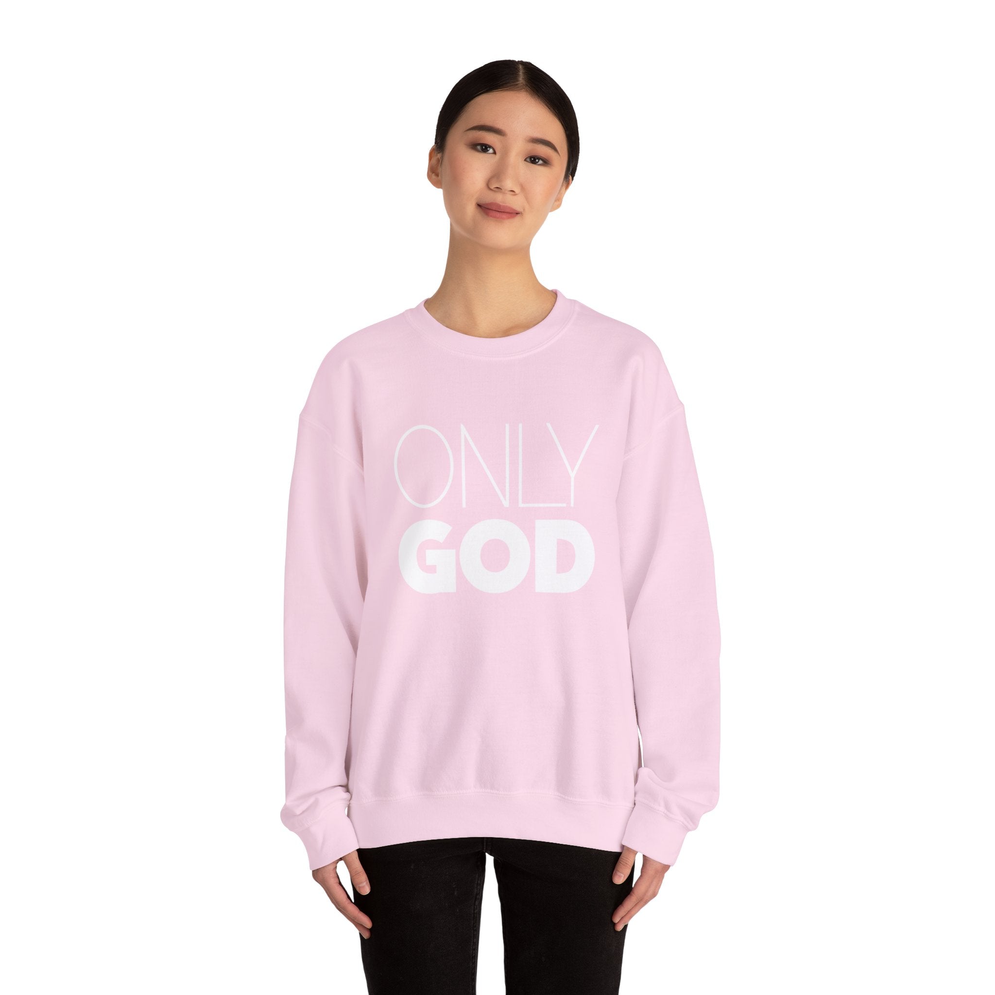 Only God | Unisex Heavy Blend™ Crewneck Sweatshirt